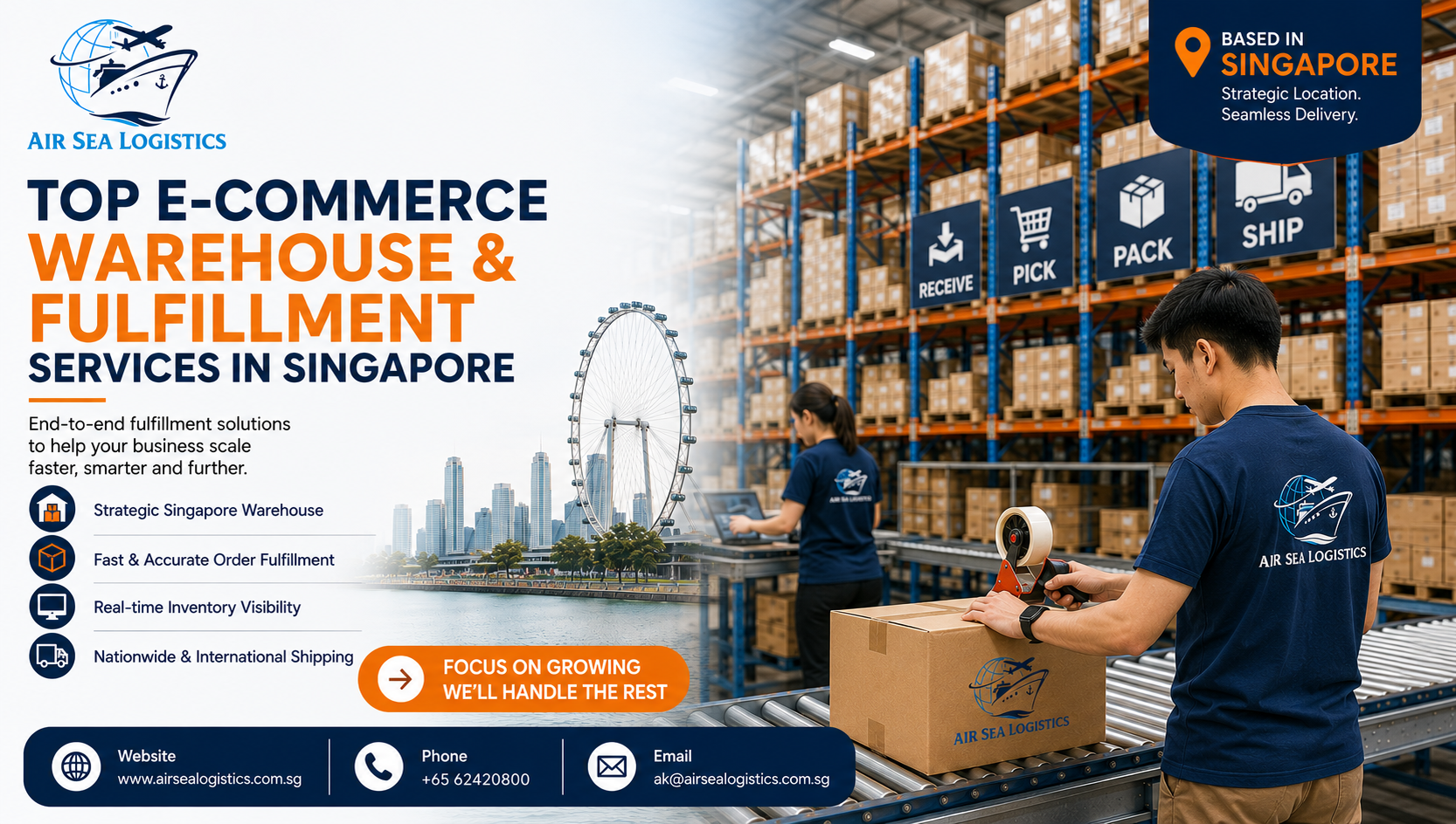 Warehouse and Fulfillment Services in Singapore